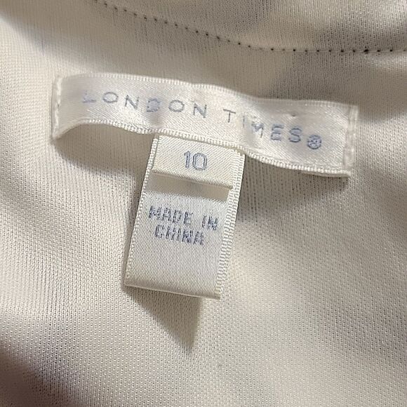 LONDON ROUND NECK SLEEVELESS HIDDEN ZIPPER WOMAN DRESS - Picture 15 of 16